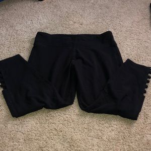 Black cropped leggings from VS sport